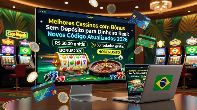 Melhores Cassinos com Bônus Sem Depósito para Dinheiro Real: Novos Códigos Atualizados